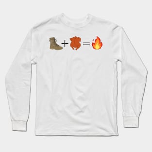 Chicken Kicker Long Sleeve T-Shirt